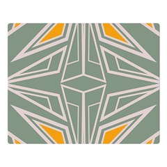 Abstract Pattern Geometric Backgrounds Double Sided Flano Blanket (large)  by Eskimos