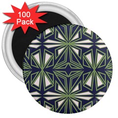 Abstract Pattern Geometric Backgrounds 3  Magnets (100 Pack) by Eskimos