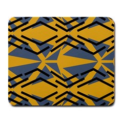 Abstract pattern geometric backgrounds Large Mousepads