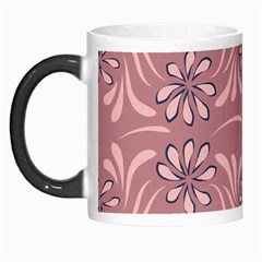 Folk Flowers Print Floral Pattern Ethnic Art Morph Mug by Eskimos