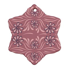 Folk flowers print Floral pattern Ethnic art Ornament (Snowflake)