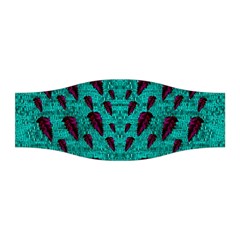 Leaves On Adorable Peaceful Captivating Shimmering Colors Stretchable Headband