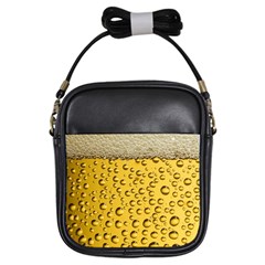 Beer Bubbles Girls Sling Bag by Wegoenart