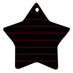 Digital Lines Ornament (star) by Sparkle