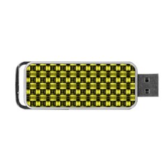 Glow Pattern Portable USB Flash (One Side)