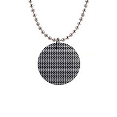 Diamond Pattern 1  Button Necklace by Sparkle