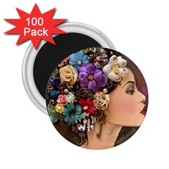 Garden Princess 2 25  Magnets (100 Pack) 