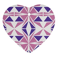 Abstract Pattern Geometric Backgrounds  Ornament (heart) by Eskimos