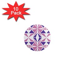 Abstract Pattern Geometric Backgrounds  1  Mini Magnet (10 Pack)  by Eskimos