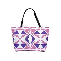 Abstract Pattern Geometric Backgrounds  Classic Shoulder Handbag by Eskimos