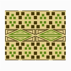 Abstract Pattern Geometric Backgrounds  Small Glasses Cloth (2 Sides) by Eskimos