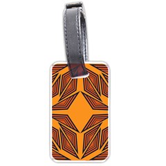 Abstract Pattern Geometric Backgrounds  Luggage Tag (one Side) by Eskimos