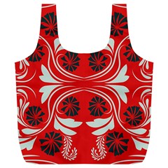 Folk flowers print Floral pattern Ethnic art Full Print Recycle Bag (XL)