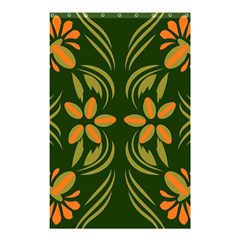 Folk Flowers Print Floral Pattern Ethnic Art Shower Curtain 48  X 72  (small)  by Eskimos