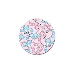 Children Pattern Design Golf Ball Marker (4 Pack)