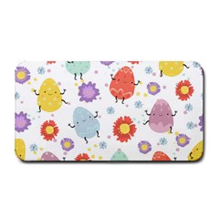 Easter Seamless Pattern With Cute Eggs Flowers Medium Bar Mats