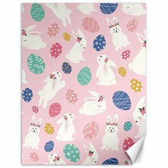 Cute Bunnies Easter Eggs Seamless Pattern Canvas 12  X 16 