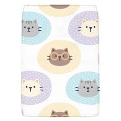 Cute Cat Seamless Pattern Background Removable Flap Cover (s) by Jancukart
