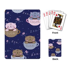Cute Kittens Sleep Sweetly Mugs Playing Cards Single Design (rectangle)