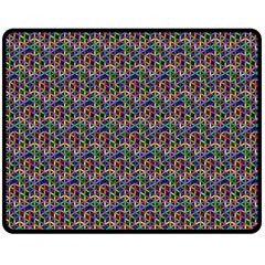 Seamless Prismatic Geometric Pattern With Background Fleece Blanket (medium)  by Jancukart