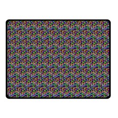 Seamless Prismatic Geometric Pattern With Background Double Sided Fleece Blanket (small)  by Jancukart