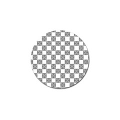Seamless Tile Derivative Pattern Golf Ball Marker (10 Pack)