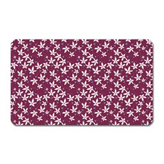 Small Flowers Pattern Magnet (rectangular)