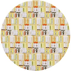Abstract-pattern Uv Print Round Tile Coaster