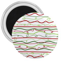 Scribble-pattern 3  Magnets by Jancukart