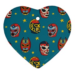 Mask Pattern Ornament (heart)