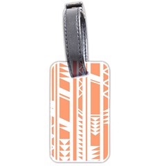 Tribal-pattern Luggage Tag (two Sides) by Jancukart