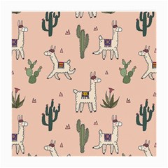 Llamas+pattern Medium Glasses Cloth (2 Sides)