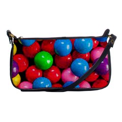 Bubble Gum Shoulder Clutch Bag by artworkshop