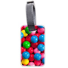 Bubble Gum Luggage Tag (two Sides) by artworkshop