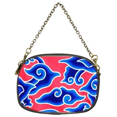 Batik Megamendung Chain Purse (two Sides)