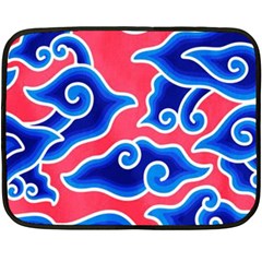 Batik Megamendung Fleece Blanket (mini)