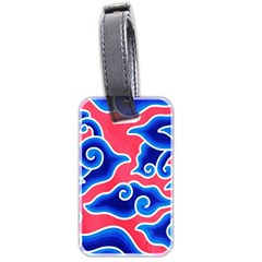 Batik Megamendung Luggage Tag (two Sides)