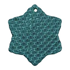 Bubble Wrap Ornament (snowflake) by artworkshop