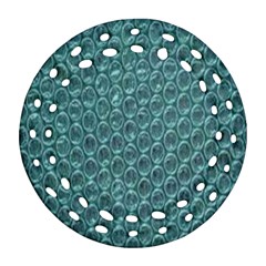 Bubble Wrap Round Filigree Ornament (two Sides) by artworkshop