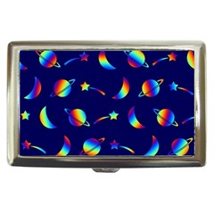 Space-pattern Colourful Cigarette Money Case