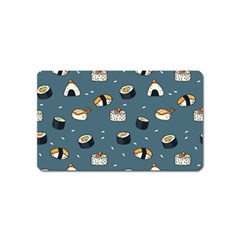 Sushi Pattern Magnet (name Card)