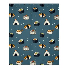 Sushi Pattern Shower Curtain 60  X 72  (medium)  by Jancukart