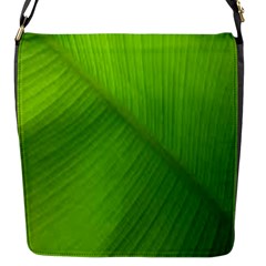 Banana Leaf Flap Closure Messenger Bag (s) by artworkshop