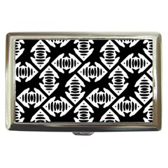 Background Pattern Cigarette Money Case