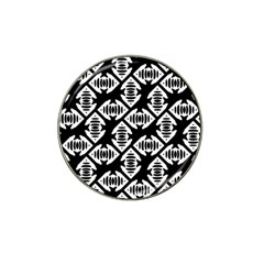 Background Pattern Hat Clip Ball Marker