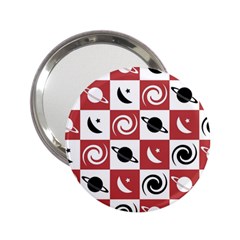 Space Pattern Colour 2 25  Handbag Mirrors