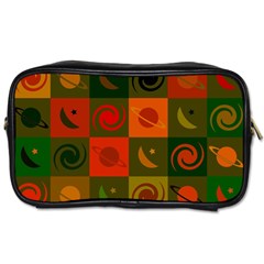 Space Pattern Multicolour Toiletries Bag (two Sides) by Jancukart