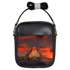 Switzerland-zermatt-mountains-snow- Girls Sling Bag by Jancukart