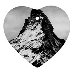 Matterhorn-switzerland-mountain Ornament (heart)