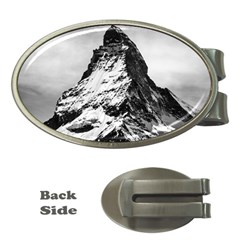 Matterhorn-switzerland-mountain Money Clips (oval) 